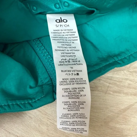 ALO Yoga Motivate Full-Zip Track Jacket - S - Picture 4 of 4